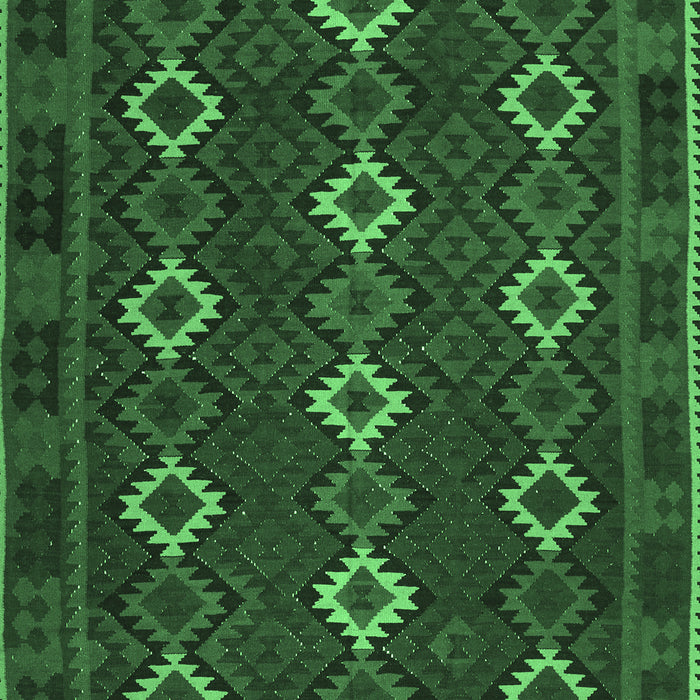 Oriental Emerald Green Traditional Rug, con1675emgrn