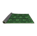 Sideview of Oriental Emerald Green Traditional Rug, con1675emgrn