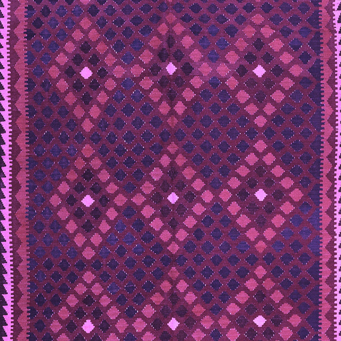 Machine Washable Oriental Purple Traditional Area Rugs, wshcon1676pur