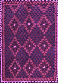 Oriental Purple Traditional Rug, con1676pur