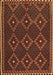 Machine Washable Oriental Brown Traditional Rug, wshcon1676brn