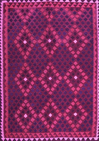 Oriental Pink Traditional Rug, con1676pnk