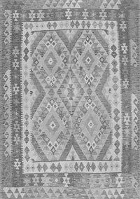 Southwestern Gray Country Rug, con1677gry