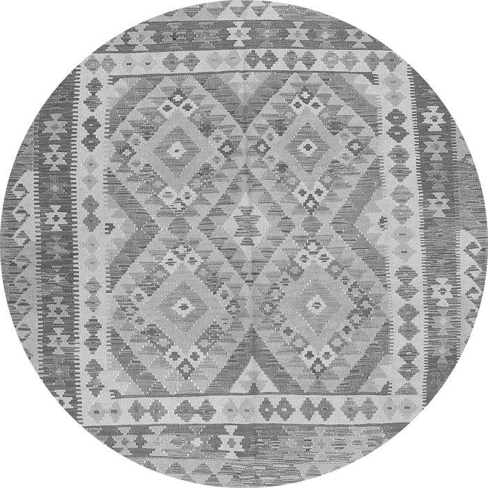 Machine Washable Southwestern Gray Country Rug, wshcon1677gry