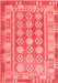 Oriental Red Traditional Area Rugs