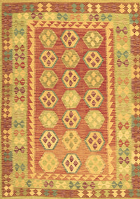 Oriental Brown Traditional Rug, con1678brn