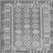 Serging Thickness of Oriental Gray Traditional Rug, con1678gry