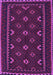 Machine Washable Oriental Purple Traditional Area Rugs, wshcon1679pur