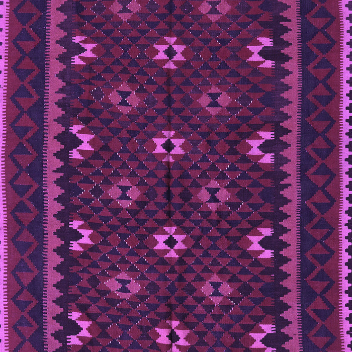 Machine Washable Oriental Purple Traditional Area Rugs, wshcon1679pur