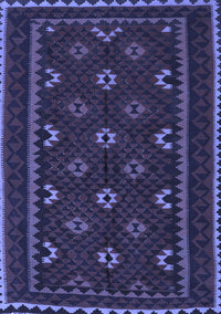 Oriental Blue Traditional Rug, con1679blu