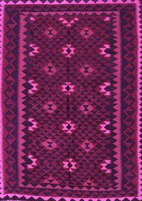 Oriental Pink Traditional Rug, con1679pnk