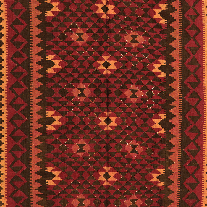 Oriental Orange Traditional Rug, con1679org
