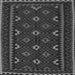 Serging Thickness of Oriental Gray Traditional Rug, con1679gry