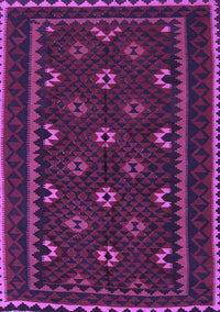 Oriental Purple Traditional Rug, con1679pur