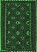 Oriental Emerald Green Traditional Rug, con1679emgrn