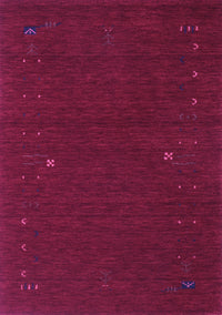 Abstract Purple Contemporary Rug, con167pur