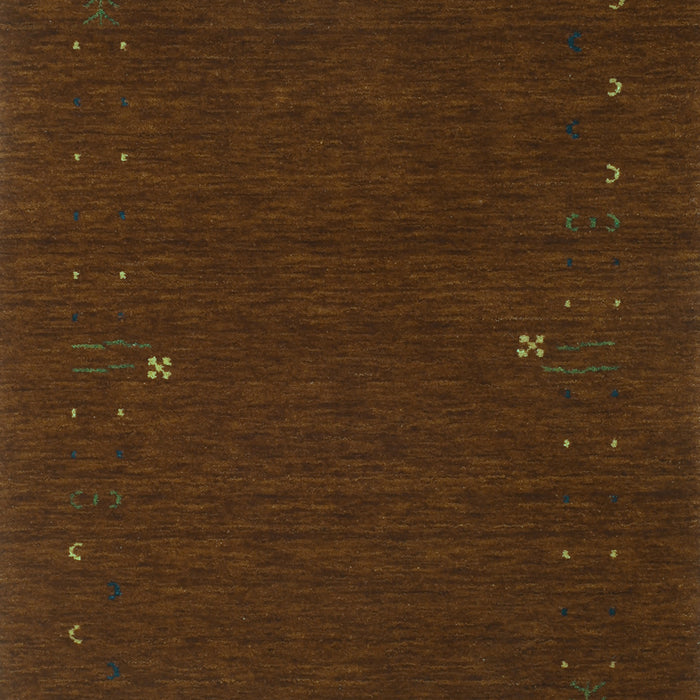 Abstract Turquoise Contemporary Rug, con167turq