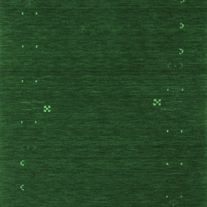 Machine Washable Abstract Emerald Green Contemporary Area Rugs, wshcon167emgrn