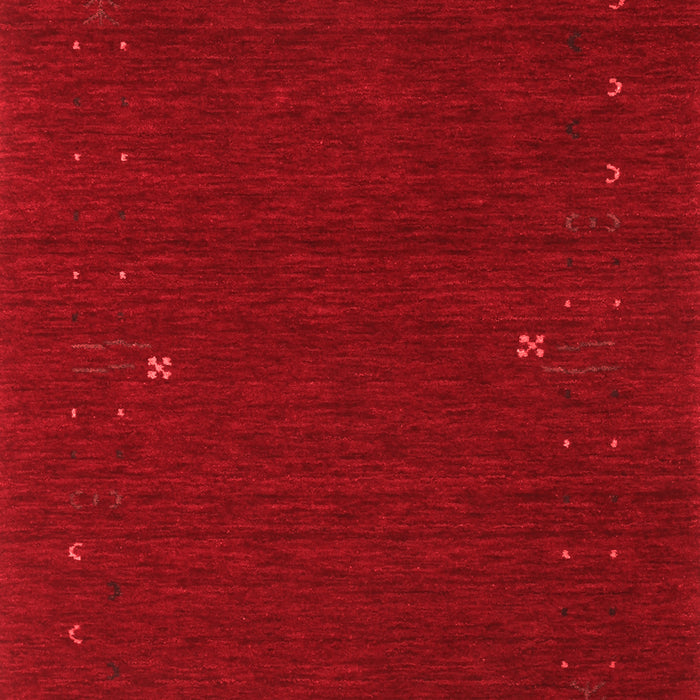 Abstract Red Contemporary Area Rugs