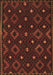 Machine Washable Oriental Brown Traditional Rug, wshcon1680brn