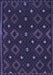 Machine Washable Oriental Blue Traditional Rug, wshcon1680blu