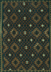 Oriental Turquoise Traditional Rug, con1680turq