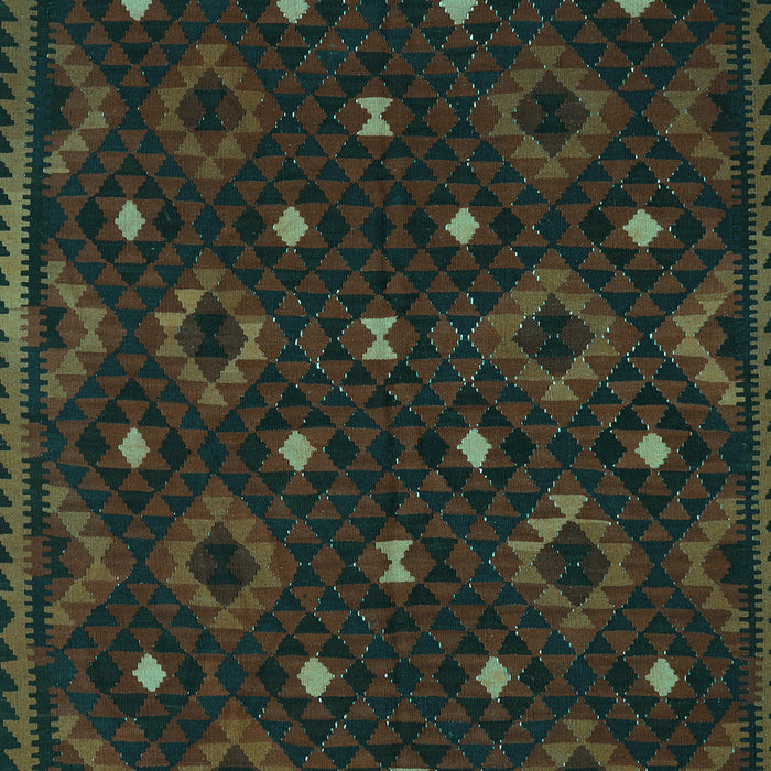 Oriental Turquoise Traditional Rug, con1680turq