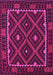 Oriental Pink Traditional Rug, con1681pnk