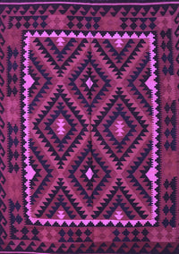 Oriental Purple Traditional Rug, con1681pur