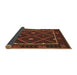 Sideview of Oriental Brown Traditional Rug, con1681brn