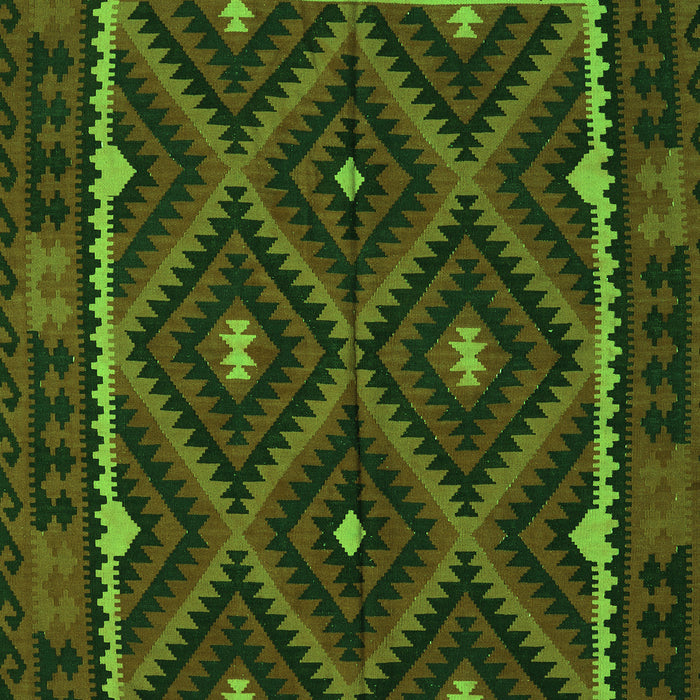 Oriental Green Traditional Rug, con1681grn