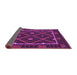 Sideview of Oriental Purple Traditional Rug, con1681pur