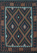 Oriental Light Blue Traditional Rug, con1681lblu