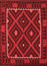 Oriental Red Traditional Area Rugs