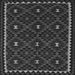 Round Machine Washable Oriental Gray Traditional Rug, wshcon1682gry