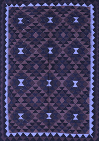 Oriental Blue Traditional Rug, con1682blu