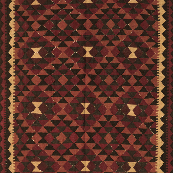 Oriental Brown Traditional Rug, con1682brn