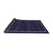 Sideview of Oriental Blue Traditional Rug, con1682blu