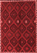 Oriental Red Traditional Area Rugs