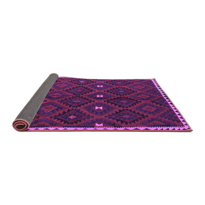 Sideview of Oriental Purple Traditional Rug, con1683pur