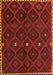 Oriental Orange Traditional Rug, con1683org