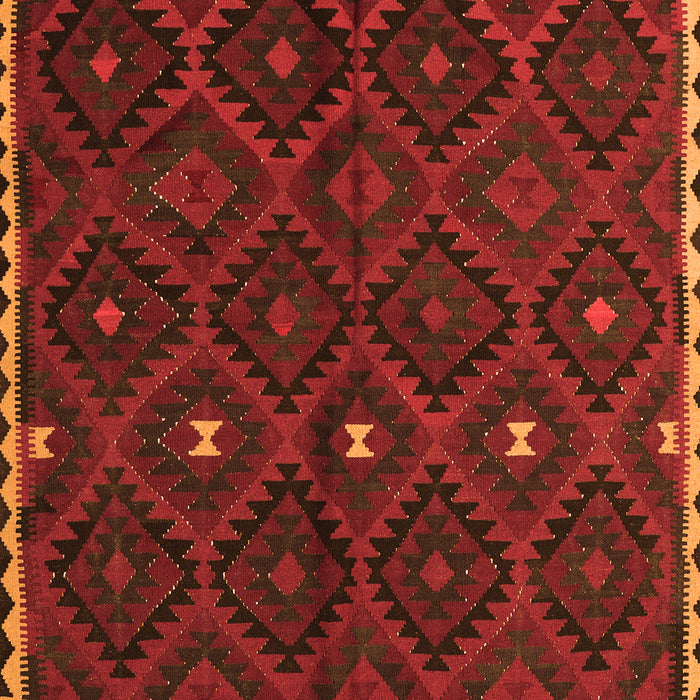 Oriental Orange Traditional Rug, con1683org