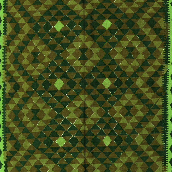 Oriental Green Traditional Rug, con1684grn