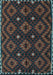 Oriental Light Blue Traditional Rug, con1684lblu