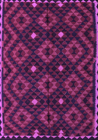 Oriental Purple Traditional Rug, con1684pur