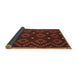 Sideview of Oriental Brown Traditional Rug, con1684brn