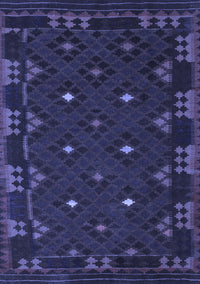 Southwestern Blue Country Rug, con1685blu