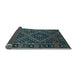 Sideview of Southwestern Light Blue Country Rug, con1686lblu