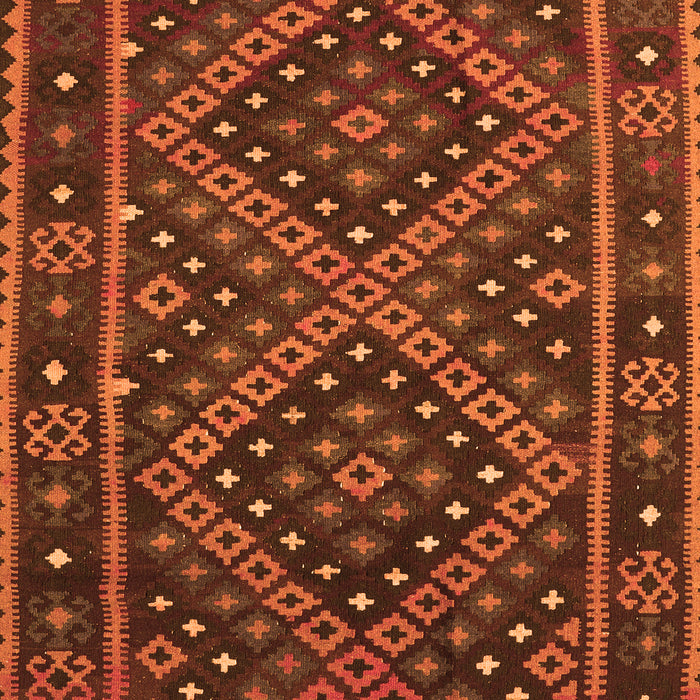 Southwestern Orange Country Rug, con1686org