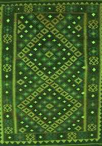 Southwestern Green Country Rug, con1686grn